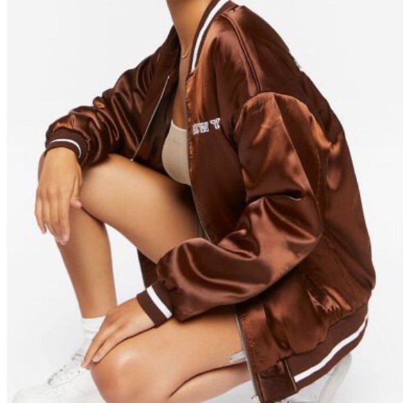 Forever 21 Jackets & Blazers - Forever 21 Brooklyn New York Bomber Jacket